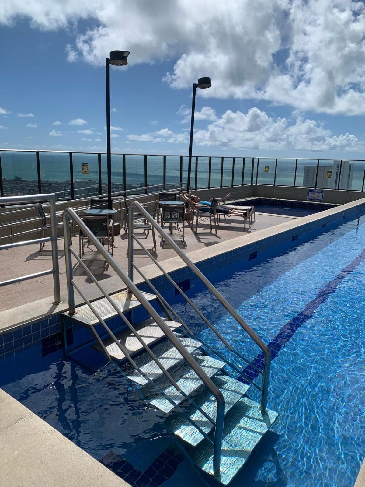 Flat Luxo Shopping Rio Mar - Class Boa Viagem - Piscina Rooftop * Recife